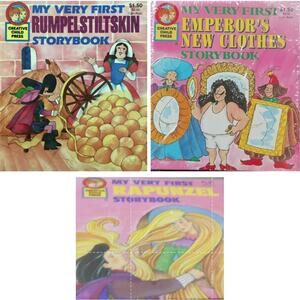 My Very First Storybook 3 Book Set Fairy Tales 1994 Creative Child Press NIP